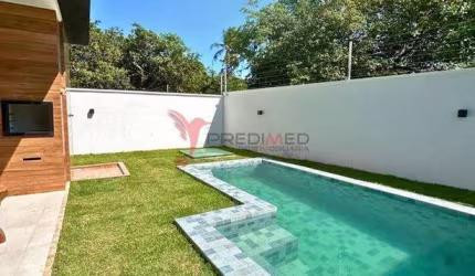 Casa nova com 4 Suites , Deck com Churrasqueira e Piscina ,no EUSÉBIO, perto de Fortaleza