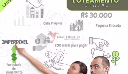 Loteamento em Barra Velha - 3 km da praia