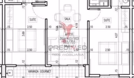Apartamento no Bessa em frente ao Parque Parahyba I