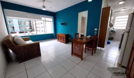 Apartamento para Venda em Santos, Pompéia, 1 dormitório, 1 banheiro, 1 vaga