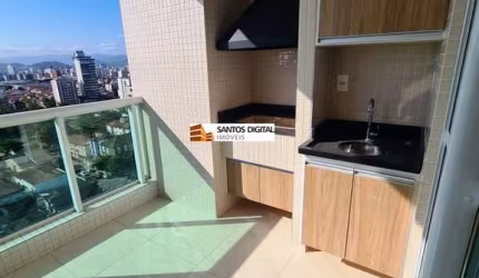Apartamento para Locação em Santos, Ponta Da Praia, 2 dormitórios, 2 suítes, 4 banheiros, 2 vagas
