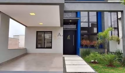 Casa com 3 dormitórios à venda, 122 m² por R$ 680.000,00 - Condomínio Horto Flor