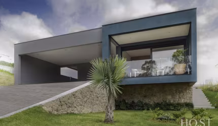 Casa com 4 dormitórios à venda, 354 m² por R$ 3.190.000,00 - Condomínio Campos d