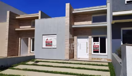 Casa em condomínio fechado com 2 quartos à venda na Rua Jean Vardaramatos, 130, Hípica, Porto Alegre por R$ 470.000