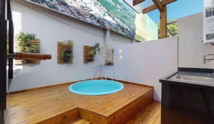 Casa em condomínio fechado com 2 quartos à venda na Estrada Cristiano Kraemer, 5038, Vila Nova, Porto Alegre por R$ 279.900
