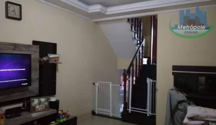 Sobrado com 2 dormitórios à venda, 80 m² por R$ 420.000,00 - Parque Continental I - Guarulhos/SP