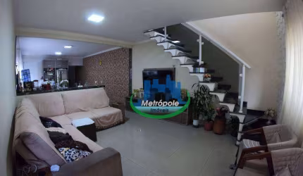 Sobrado com 4 dorm.,Salão e casa 1 dorm à venda, 260 m² por R$ 650.000 - Jardim Santa Inês - Guarulhos/SP