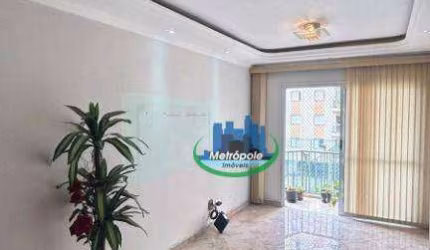 Apartamento com 3 dormitórios para alugar, 75 m² por R$ 2.733,11/mês - Vila Camargos - Guarulhos/SP