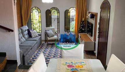 Sobrado com 3 dormitórios à venda, 209 m² por R$ 599.000,00 - Jardim Santa Cecília - Guarulhos/SP