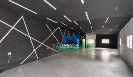 Salão para alugar, 156 m² por R$ 5.593,00/mês - Cocaia - Guarulhos/SP