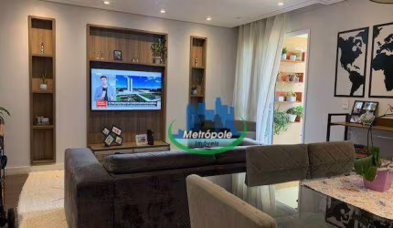 Apartamento com 3 dormitórios à venda, 75 m² por R$ 539.000,00 - Jardim Nova Taboão - Guarulhos/SP