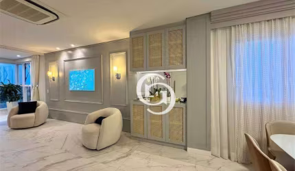 Apartamento com 3 suítes semimobiliado no Country - Cascavel/PR