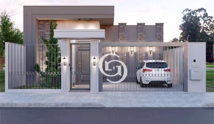 Casa com 3 dormitórios à venda, 112 m² por R$ 735.000,00 - Positano - Cascavel/PR