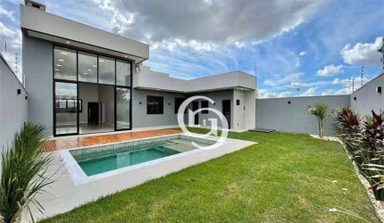 Casa térrea no Tropical 2 com 3 suítes e piscina - Cascavel/PR