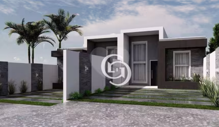 Casa com 3 dormitórios à venda, 98 m² por R$ 550.000 - Universitário - Cascavel/PR