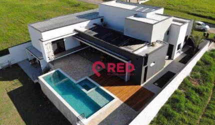 Belíssima casa com 3 quartos à venda, 405 m² por R$ 2.830.000 - Condomínio Village Ipanema - Araçoiaba da Serra/SP