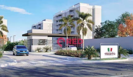 Apartamento com 2 dormitórios à venda, 61 m² por R$ 328.069,64 - Villa di Trento Residencial - Itu/SP