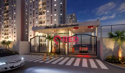 Apartamento com 2 dormitórios à venda, 75 m² por R$ 367.684 - Ilhas do Mediterrâneo - Itu/SP