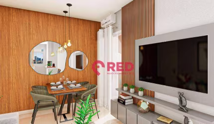 Apartamento com 2 dormitórios à venda, 48 m² por R$ 250.000,00 - Chácaras Reunidas São Jorge - Sorocaba/SP