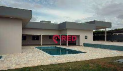 Casa com 3 dormitórios à venda, 267 m² por R$ 1.250.000 - Jundiaguara - Araçoiaba da Serra/SP