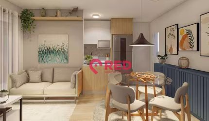 Apartamento com 2  quartos à venda por R$ 174.990