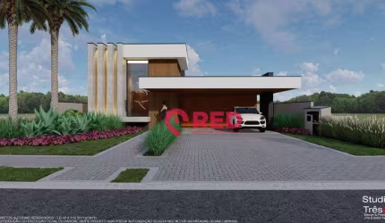Casa com 3 quartos à venda, 264 m² por R$ 2.550.000 - Alphaville Nova Esplanada - Votorantim/SP