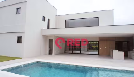 Casa com 4 dormitórios à venda, 504 m² por R$ 6.200.000,00 - Condomínio Lago Azul - Araçoiaba da Serra/SP