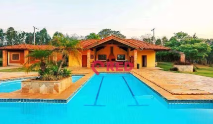 Chácara com 5 dormitórios à venda, 1500 m² por R$ 4.500.000,00 - Área Rural - Tietê/SP