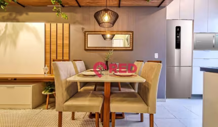 Casa com 2 dormitórios à venda, 56 m² por R$ 295.818,00 - Caguaçu - Sorocaba/SP