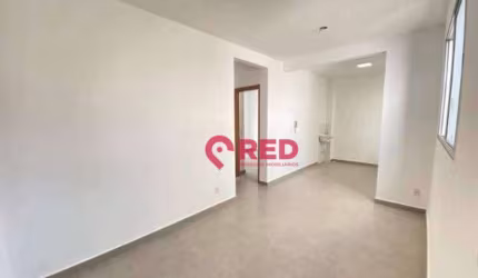Apartamento com 2 dormitórios à venda, 52 m² por R$ 215.000,00 - Caguaçu - Sorocaba/SP