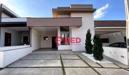 Casa com 3 dormitórios à venda, 105 m² por R$ 750.000,00 - Condomínio Village Moutonnée - Salto/SP