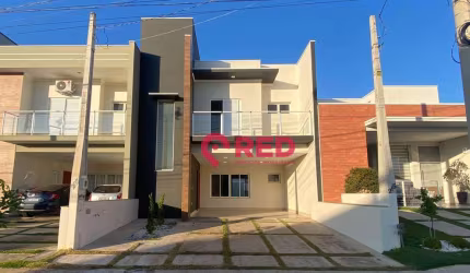 Sobrado 3 quartos, 174 m² - venda por R$ 980.000 ou aluguel por R$ 5.372/mês - Condomínio Village Moutonnée - Salto/SP