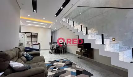 Sobrado com 4 dormitórios à venda, 190 m² por R$ 689.000,00 - Jd. São Camilo - Sorocaba/SP