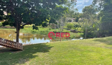Casa fundo lago com 5 quartos, 638 m² - venda por R$ 10.000.000 ou aluguel por R$ 33.114/mês - Condomínio Terras de São José - Itu/SP
