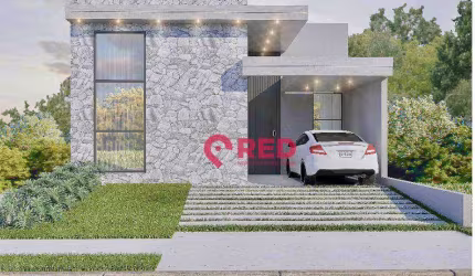 Casa com 3 dormitórios à venda, 110 m² por R$ 845.000,00 - Condomínio Terras de São Francisco - Sorocaba/SP