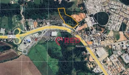 Área à venda, 32000 m² por R$ 38.400.000,00 - Chácaras Reunidas São Jorge - Sorocaba/SP