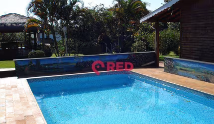 Chácara com 2 dormitórios à venda por R$ 2.500.000,00 - Recanto dos Dourados - Campinas/SP