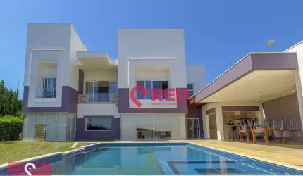 Sobrado com 4 dormitórios, 550 m² - venda por R$ 7.950.000,00 ou aluguel por R$ 21.700,00/mês - Condomínio Lago Azul - Araçoiaba da Serra/SP