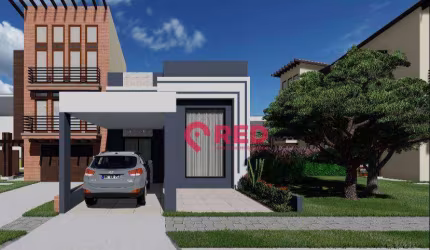 Casa com 3 dormitórios à venda, 115 m² por R$ 650.000,00 - Condomínio Horto Villagio - Sorocaba/SP