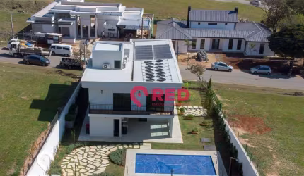 Sobrado com 3 quartos à venda, 338 m² por R$ 3.200.000 - Condomínio Fazenda Kurumin - Itu/SP