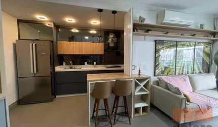 Flat em Frente ao Shopping Análi- MOBILIADO, 55m , 1 dorm, 2 vagas - Aluiguél R$ 6.500 + Encargos