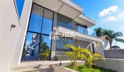 Casa em condomínio fechado com 3 quartos à venda na Rua Joaquim Caetano da Silva, 421, Santa Quitéria, Curitiba, 187 m2 por R$ 1.390.000