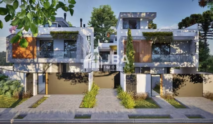 Casa em condomínio fechado com 3 quartos à venda na Rua Doutor Goulin, 1408, Hugo Lange, Curitiba, 170 m2 por R$ 1.446.886