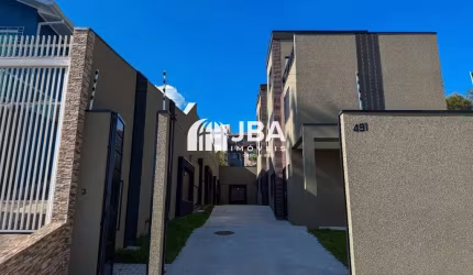 Casa em condomínio fechado com 3 quartos à venda na Rua Rafael Arcanjo Machado, 491, Uberaba, Curitiba, 118 m2 por R$ 599.000