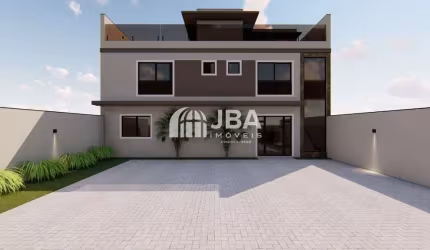 Casa em condomínio fechado com 4 quartos à venda na Laura Lopes dos Santos, 24, Estância Pinhais, Pinhais, 165 m2 por R$ 1.058.000