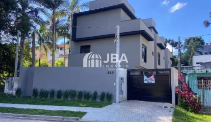 Casa em condomínio fechado com 3 quartos à venda na Rua Doutor Carlos de Paula Soares, 849, Mercês, Curitiba, 122 m2 por R$ 953.000