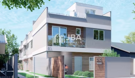 Casa em condomínio fechado com 3 quartos à venda na Rua Agostinho Merlin, 212, Portão, Curitiba, 143 m2 por R$ 860.000