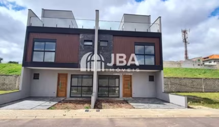 Casa em condomínio fechado com 3 quartos à venda na Rua David Tows, 1333, Xaxim, Curitiba, 98 m2 por R$ 699.000
