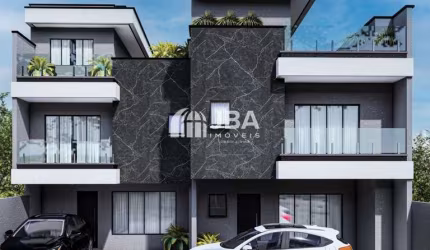 Casa em condomínio fechado com 3 quartos à venda na Rua Silveira Neto, 945, Água Verde, Curitiba, 138 m2 por R$ 999.000