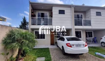 Casa em condomínio fechado com 3 quartos à venda na Bandeirantes, 935, Sítio Cercado, Curitiba, 96 m2 por R$ 550.000